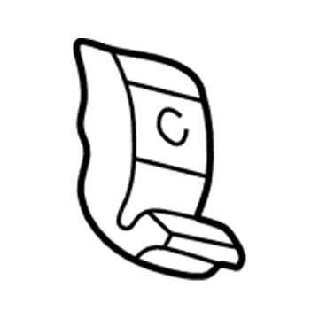 55155124 Mopar STOP/BUMPER-WIPER Park Illustration 1 of 1