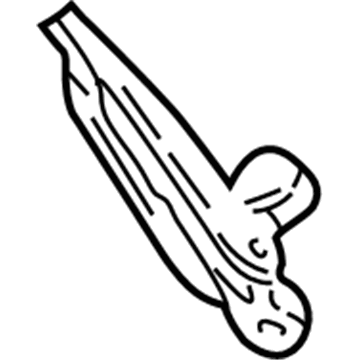 5014217AA Mopar Cap-WIPER Arm Nut Illustration 1 of 1