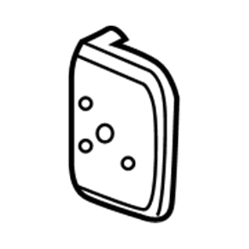Mopar 55364026AA Plate-Door Hinge 55364026AA Mopar Plate-Door Hinge Illustration 1 of 1