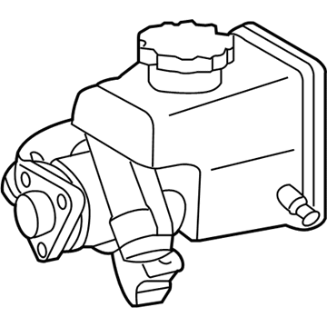 5119548AA Mopar Power Steering Pump Illustration 1 of 1