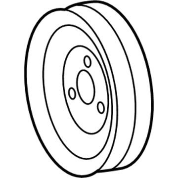 5103990AA Mopar Power Steering Pump Pulley Illustration 1 of 1