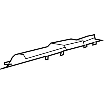 68058898AA Mopar Radiator Upper Seal Illustration 1 of 1