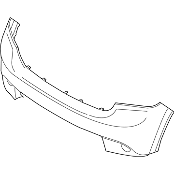 2012 Dodge Durango Bumper - 68089165AB