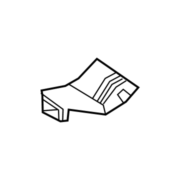 55079224AC Mopar Front Bumper Bracket Illustration 1 of 1