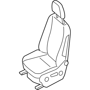 1HG541F7AA Mopar Front Seat Illustration 1 of 1