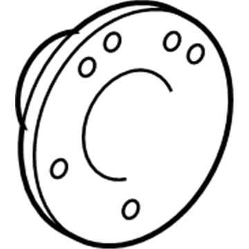 2008 Chrysler Crossfire Wheel Hub - 5099235AA