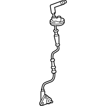 5098719AA Mopar Wiring-Brake Wear Sensor Illustration 1 of 1