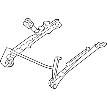 5102426AA Mopar Seat Riser Illustration 1 of 1