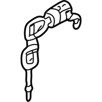 2004 Chrysler Sebring Door Lock Cylinder - MN133165