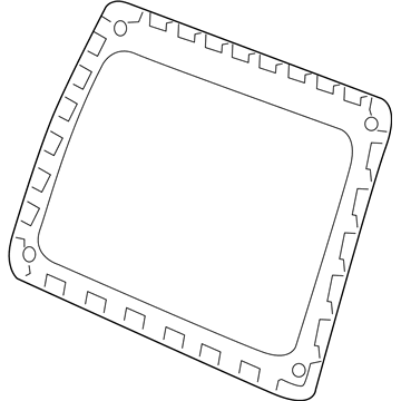 68003727AB Mopar Quarter Window Glass Illustration 1 of 1