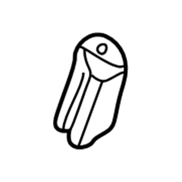 55256959AC Mopar STOP/BUMPER-LIFTGATE Illustration 1 of 1