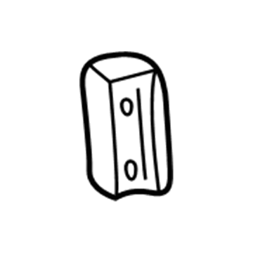 55256954 Mopar STOP/BUMPER-Rubber Illustration 1 of 1