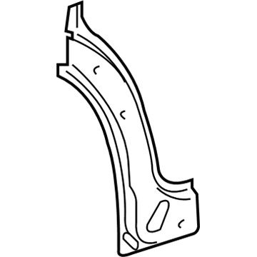 68006328AA Mopar Body Side Aperture Panel Illustration 1 of 1