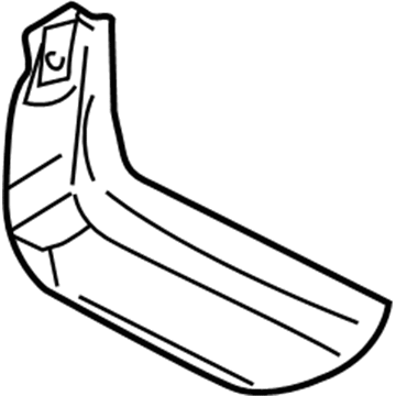 52102167AC Mopar Fuel Tank Shield Illustration 1 of 1