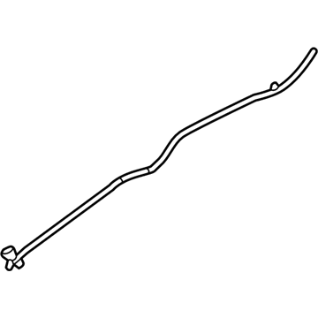 68110538AD Mopar Sunroof Drain Hose Illustration 1 of 1
