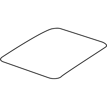 68250104AA Mopar Sunroof Glass Illustration 1 of 1