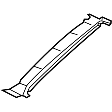 Mopar 68250105AA Channel-SUNROOF Drain 68250105AA Mopar Channel-SUNROOF Drain Illustration 1 of 1