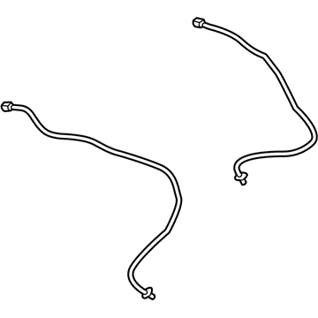 68110540AF Mopar Sunroof Drain Hose Illustration 1 of 1