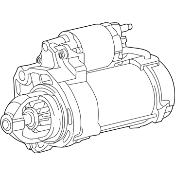 2023 Chrysler Pacifica Starter Motor - 68348376AC