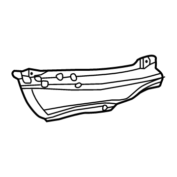 68330870AA Mopar Exhaust Shield Illustration 1 of 1