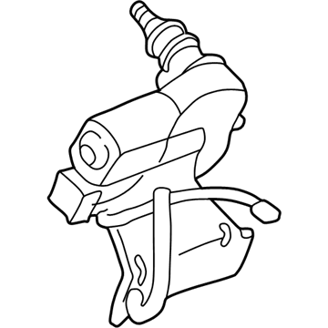 2000 Dodge Durango Wiper Motor - 55076648