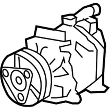 Chrysler Sebring A/C Compressor - 5069028AA