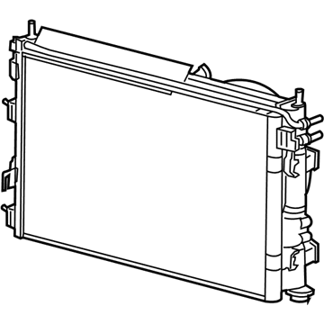 Chrysler Sebring A/C Condenser - 5096228AA