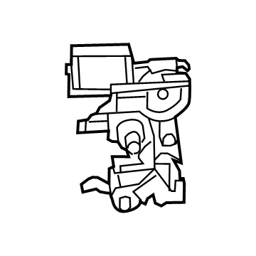 2017 Jeep Wrangler Door Lock Actuator - 4589273AL