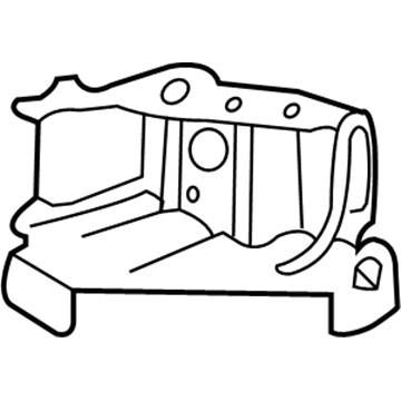 5018513AE Mopar REINFMNT-HEADLAMP Illustration 1 of 1