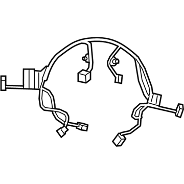 68400790AB Mopar Steering Wheel Wiring Illustration 1 of 1