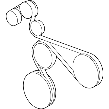 Ram 1500 Drive Belt - 4892791AA