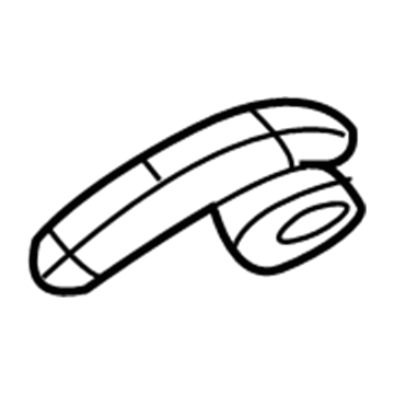 1AN721DDAA Mopar Recliner Handle Illustration 1 of 1