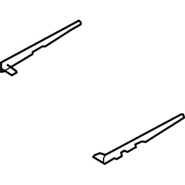 5139815AA Mopar Guide-SUNROOF Glass Illustration 1 of 1