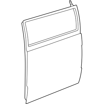55347008AF Mopar Sliding Door Illustration 1 of 1