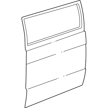 55346180 Mopar Door-Side Cargo Door Illustration 1 of 1