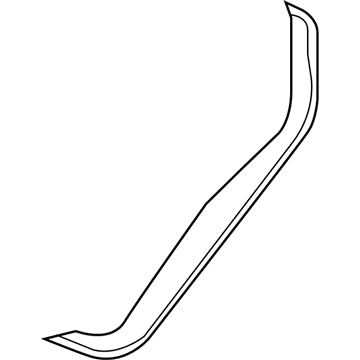 55395456AC Mopar Panel-Rear Half Door Outer Illustration 1 of 1