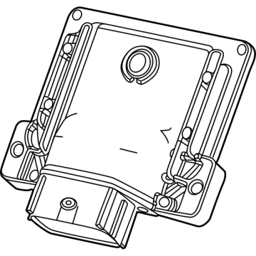 Mopar 68465792AJ MODULE-IGNITION 68465792AJ Mopar MODULE-IGNITION Illustration 1 of 1