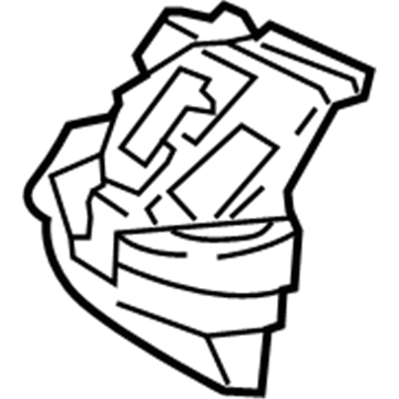 5101273AA Mopar Dash Panel Silencer Illustration 1 of 1