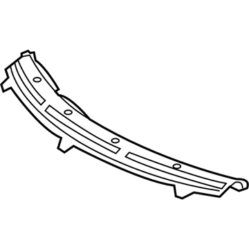5099021AA Mopar Grille-COWL Panel Illustration 1 of 1