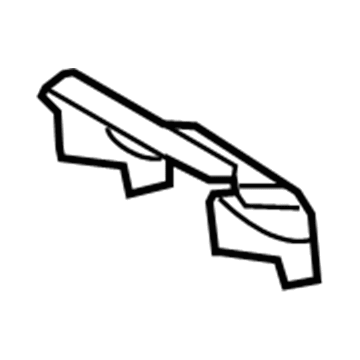 5097917AA Mopar INSULATOR-Tunnel Top Reinforcement Illustration 1 of 1