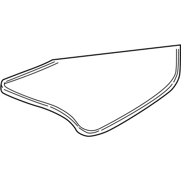 MR432920 Mopar WEATHERSTRIP-Trunk Lid Illustration 1 of 1