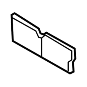 5179953AA Mopar Insert-Console Illustration 1 of 1