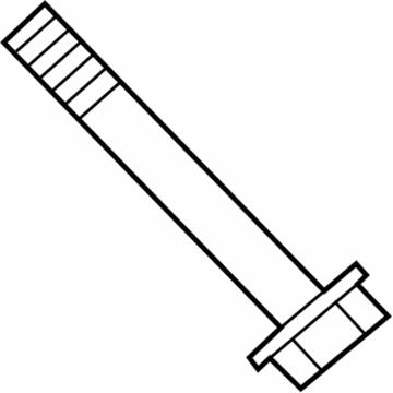 MF140273 Mopar Hexagon Flange Head Bolt Illustration 1 of 1