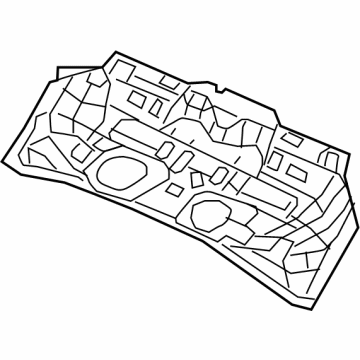 Jeep Cherokee Floor Pan - 68111364AE