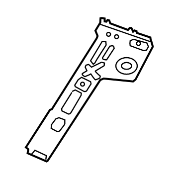 Mopar 68091262AB Rear Floor Pan 68091262AB Mopar Rear Floor Pan Illustration 1 of 1