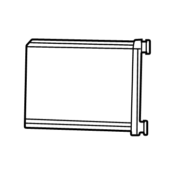 Dodge Charger Daytona Heater Core - 68687045AA