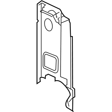2002 Dodge Ram Van Radiator Support - 55346749AE