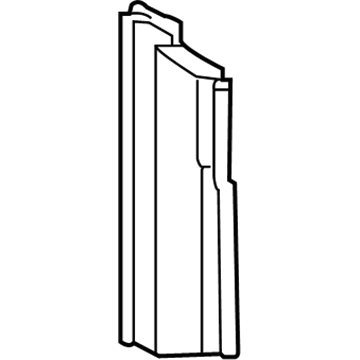 55359056AA Mopar Support-Radiator Grille Illustration 1 of 1