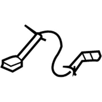 Mopar 55345304AC Support-Radiator 55345304AC Mopar Support-Radiator Illustration 1 of 1