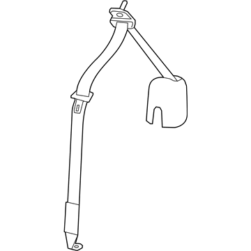 Mopar Seat Belt - 6SP27TX7AC